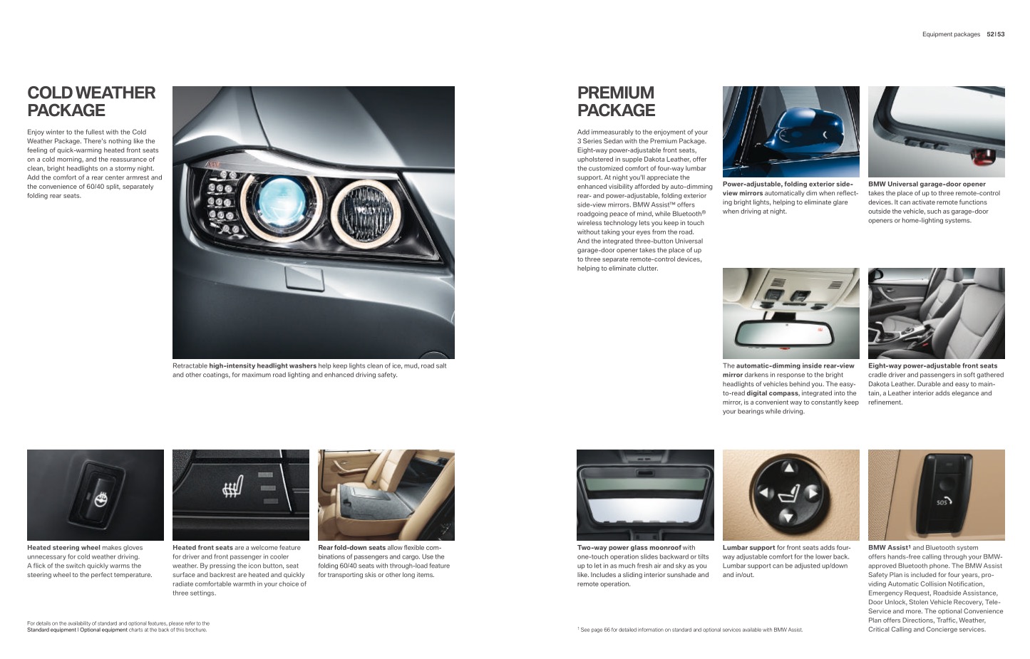 2011 BMW 3-Series Sedan Brochure Page 20